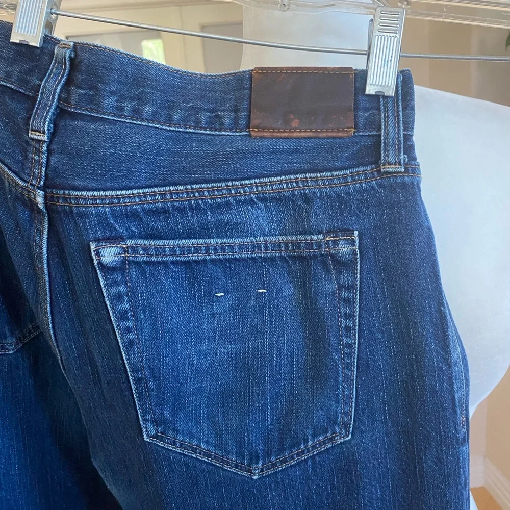 J. Crew Men's Dark Blue Slim Jeans
